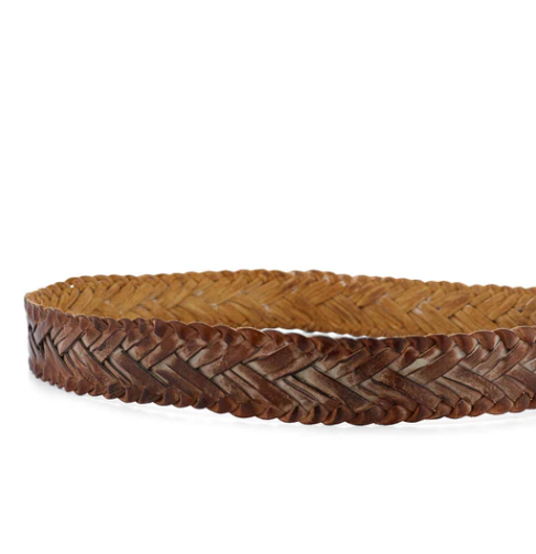 Proem Tan Rustic Belt - Sm