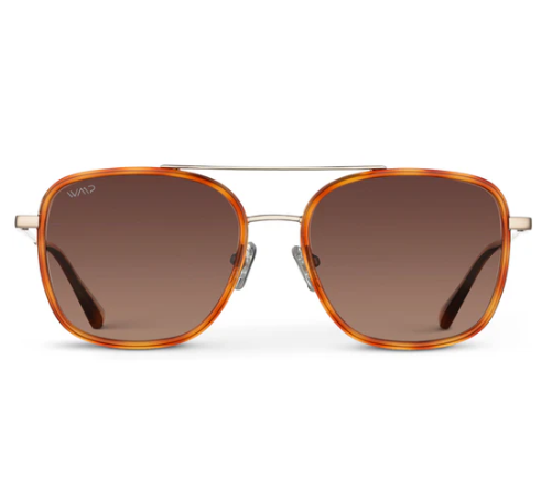 Gia Sunset Tortoise / Gradient Brown Lens