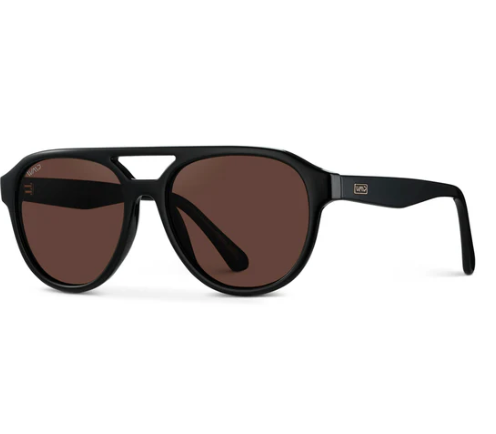 Sterling Glossy Black / Brown Lens
