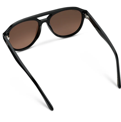 Sterling Glossy Black / Brown Lens