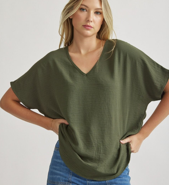 Glenn Top - Olive