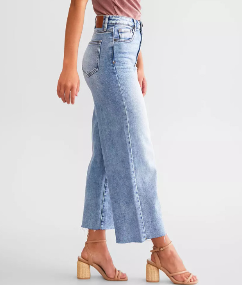 Nori High Waist Crop Wide Pant M. Light - 24