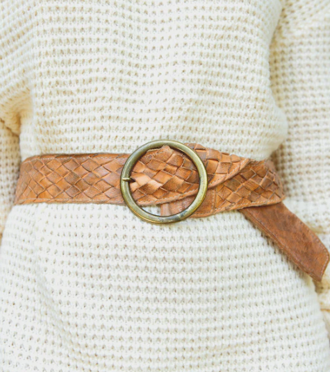 Dreamweaver Belt - Tan Rustic - L