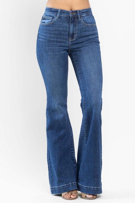 Hw Wide Hem Flare Jean Pl