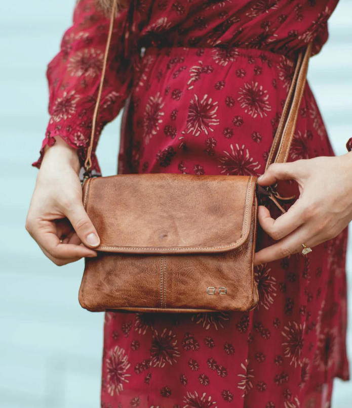 Ziggy Crossbody - Tan Rustic