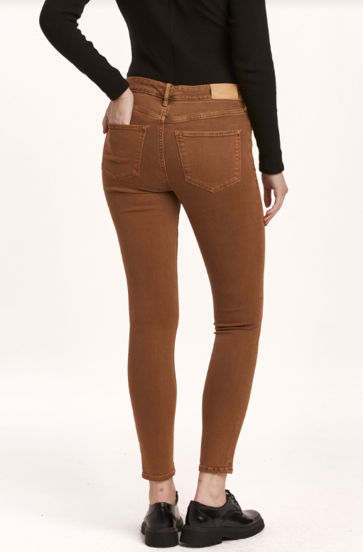 Gisele Skinny Jean- Burnt Sienna - 24