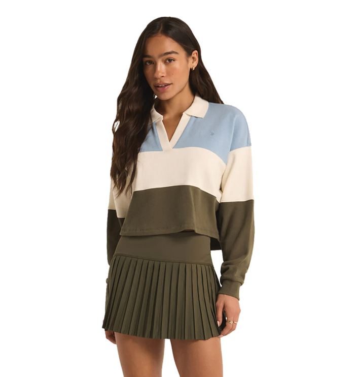 Player Collar Shirt- Grape Leaf - M