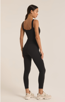 Line Up Onesie- Black