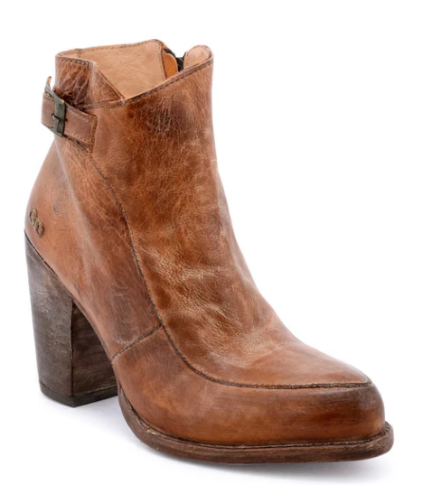 Isla Bootie Heel - Tan Rustic - 6