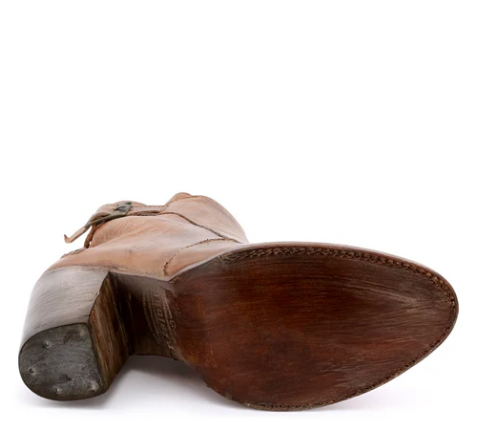 Isla Bootie Heel - Tan Rustic