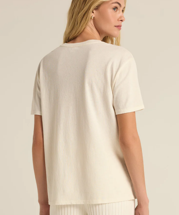 Love & Dog Pacific Tee- Sea Salt - Xs