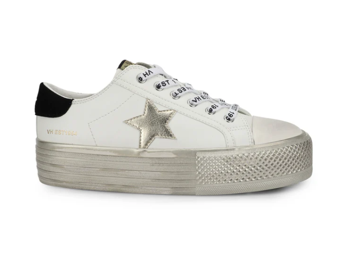 VH Amaze Sneaker- Wht/Gld Pop - 11