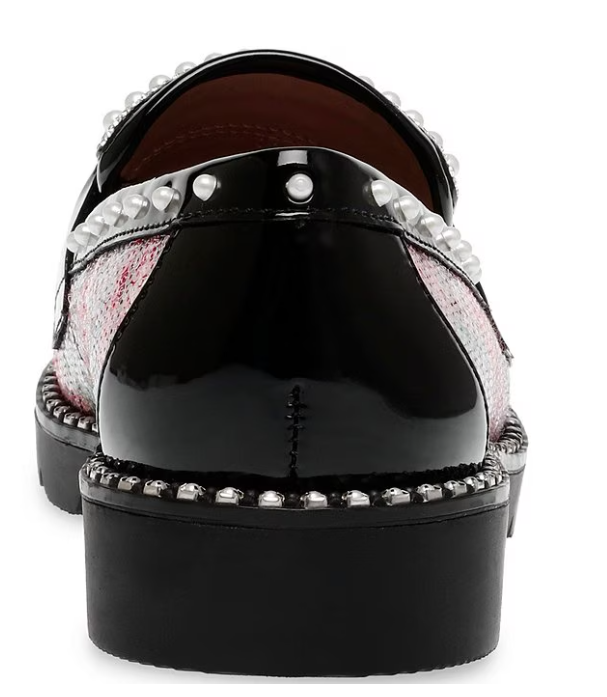 Darian Plaid Loafer - Red