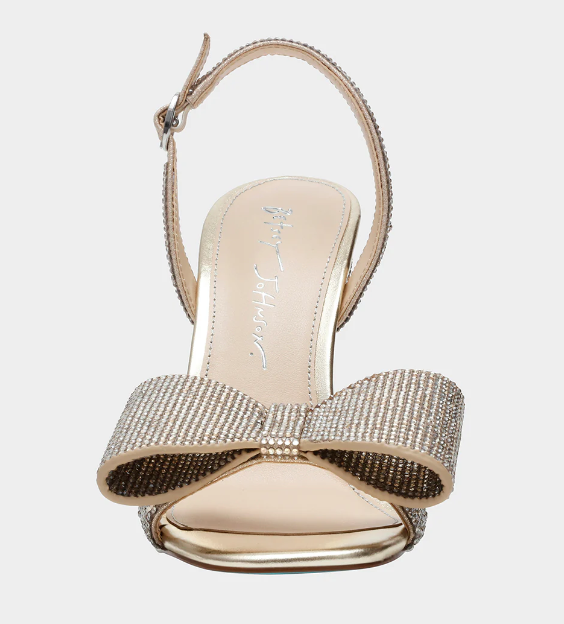 Joel Slingback Heel- Light Gold