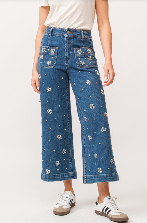 Audrey Embellished Jean - 25