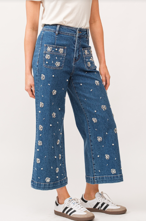 Audrey Embellished Jean - 24