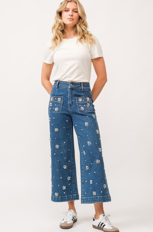Audrey Embellished Jean - 24