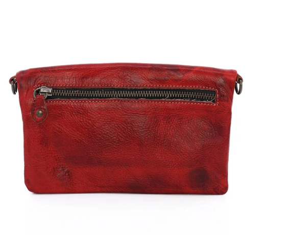 Cadence Crossbody- Red Rustic