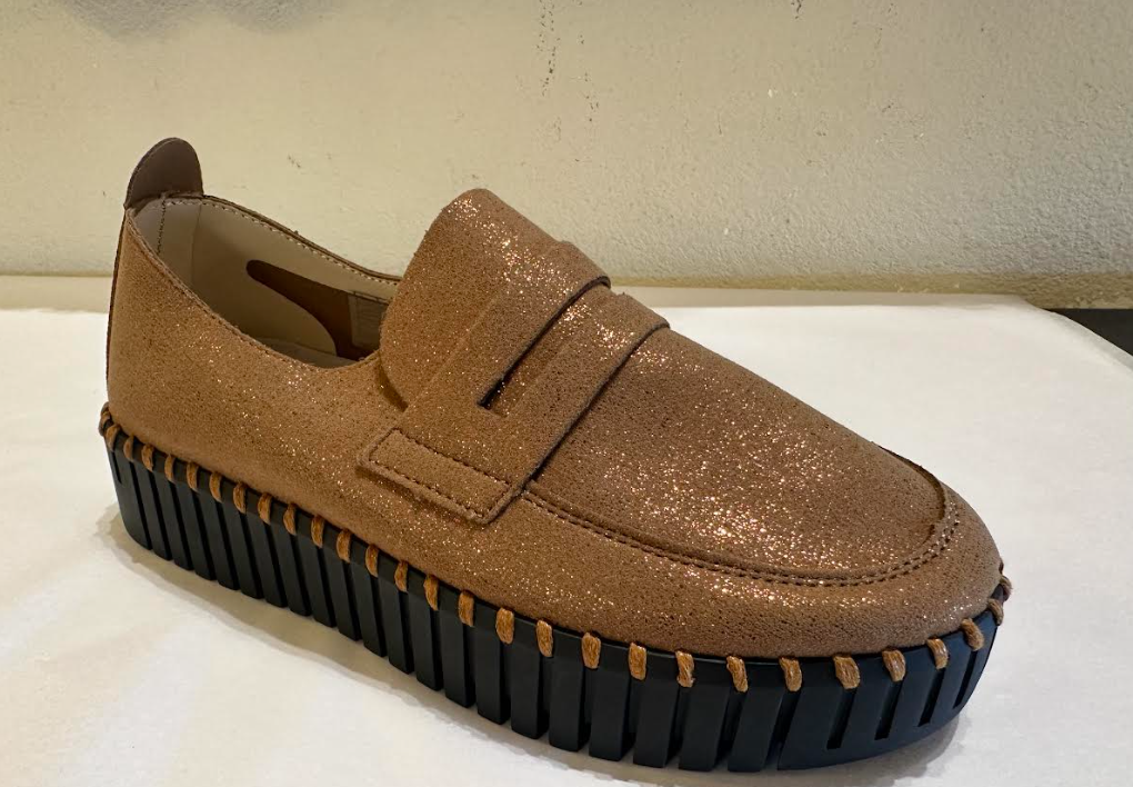 Tulip Loafer Platform- Nougat/BLK - 37 (7)
