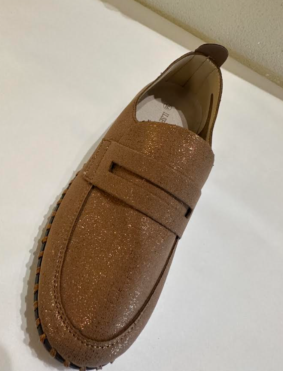 Tulip Loafer Platform- Nougat/BLK