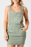 Clarkson Overall Skirt - Sage - Sm