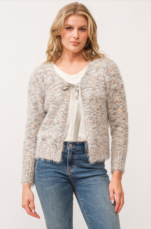 Serafina Cardigan- Snowy Meadow - M