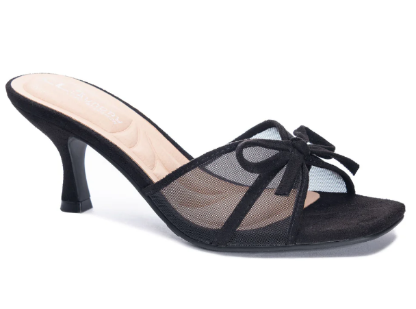 Jump Up Mesh Heel - Blk - 7