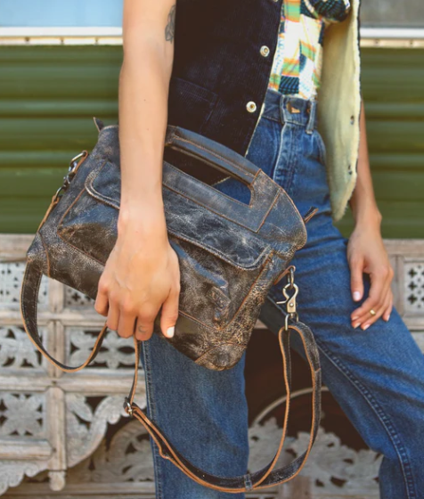 Greenway Crossbody - Black Lux