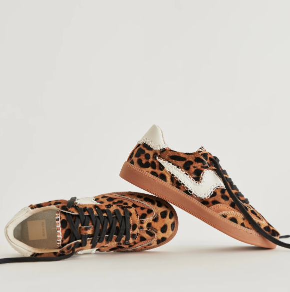 Notice Stitch Dk Leopard Sneaker