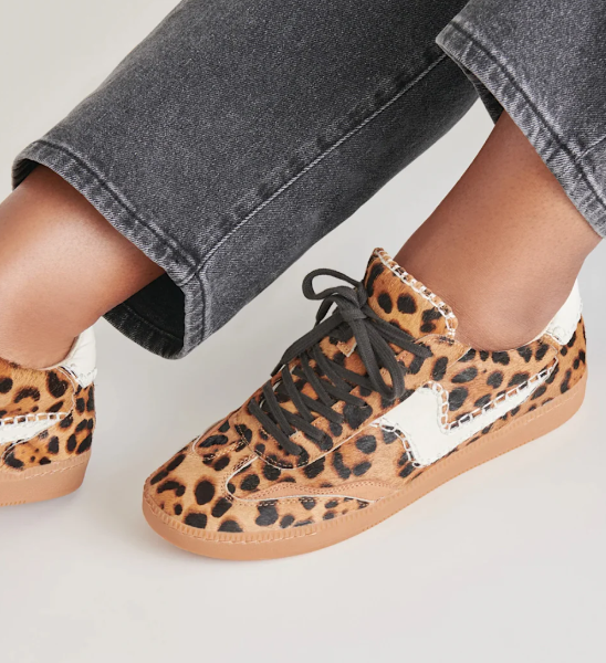 Notice Stitch Dk Leopard Sneaker - 6