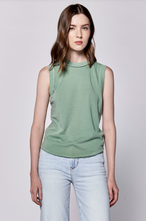 Zo Top- Iceberg Green