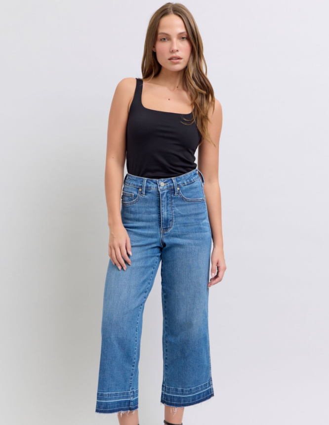 Hw Tummy Control Crop Wide Jean - 11 (30)