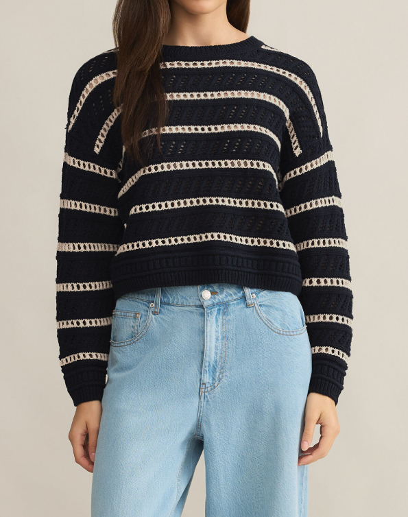 Estero Stripe Sweater - Eclipse - Xs