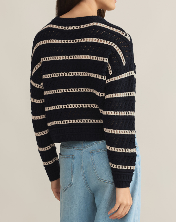 Estero Stripe Sweater - Eclipse