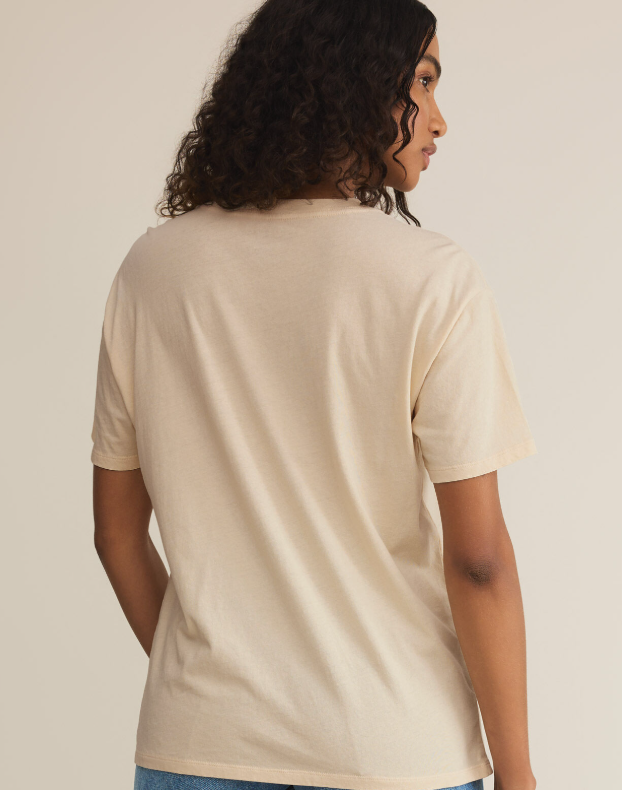 Spritz Boyfriend Tee - Sandshell