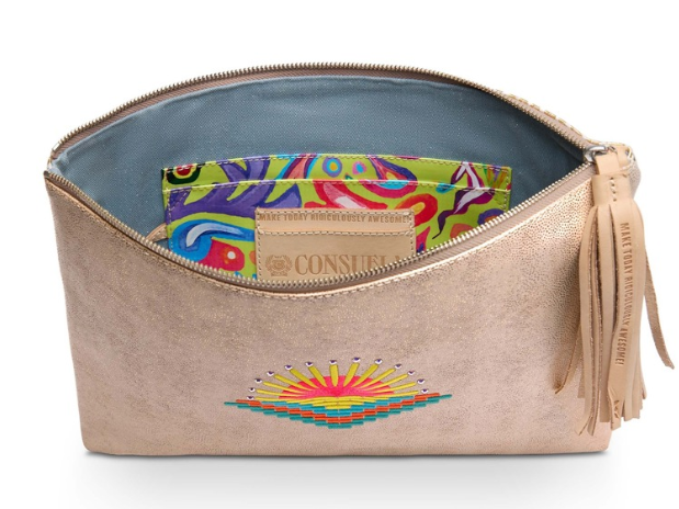 Fuzzy Take Me Out Clutch