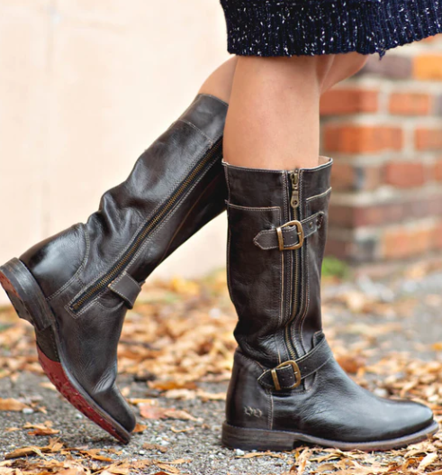 Gogo Lug Boot - Black Rustic
