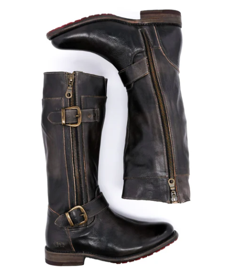 Gogo Lug Boot - Black Rustic