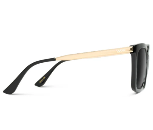 Madison Blk Square Polarized Lens