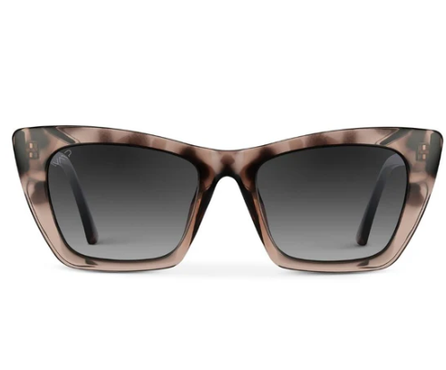 Solana Crystal Rose Tortoise / Black Gradient Lens