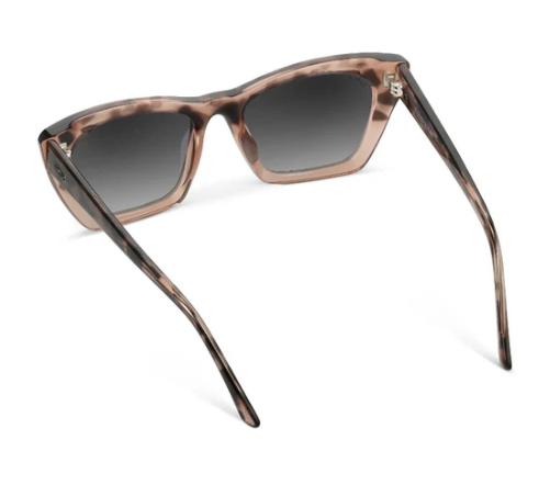 Solana Crystal Rose Tortoise / Black Gradient Lens