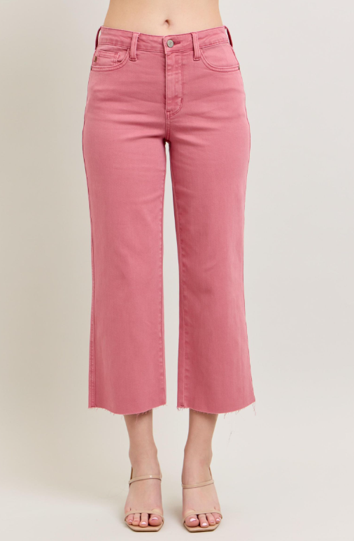Rose HW Frayed Crop Jean - 5 (27)
