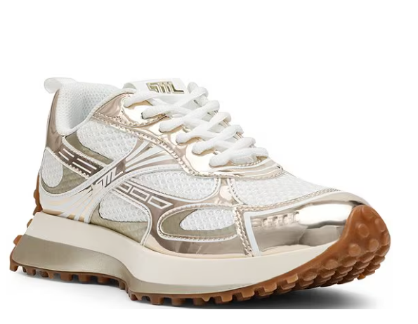 Cyclone Metallic Sneaker - Gold Multi - 8.5