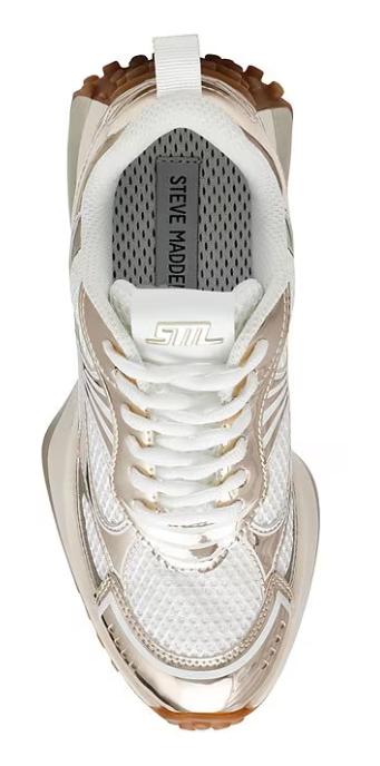 Cyclone Metallic Sneaker - Gold Multi