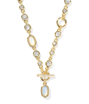 Mini Elisa Abbie Str Nck Gold White Mix