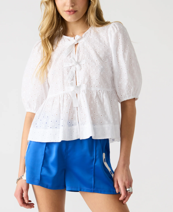 Paula Top- White - Xs