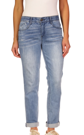 "Ab" solution Blue Denim Girlfriend Jean
