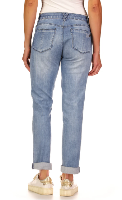 "Ab" solution Blue Denim Girlfriend Jean