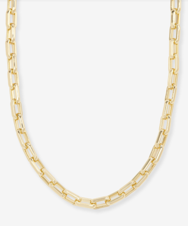 Lil' Frankie Chain Necklace 16' - GOLD