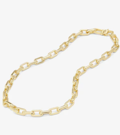 Lil' Frankie Chain Necklace 16' - GOLD
